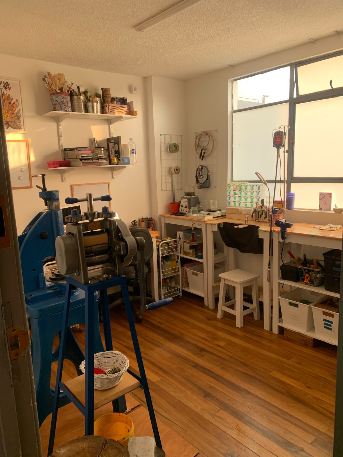 Espacio del taller EEC en San Felipe, Bogotá